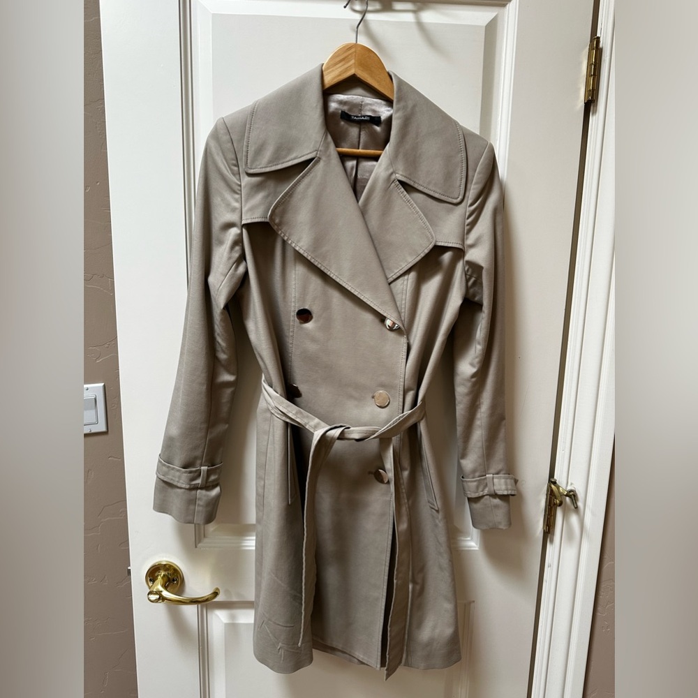 Tahari Elegant Trench Coat